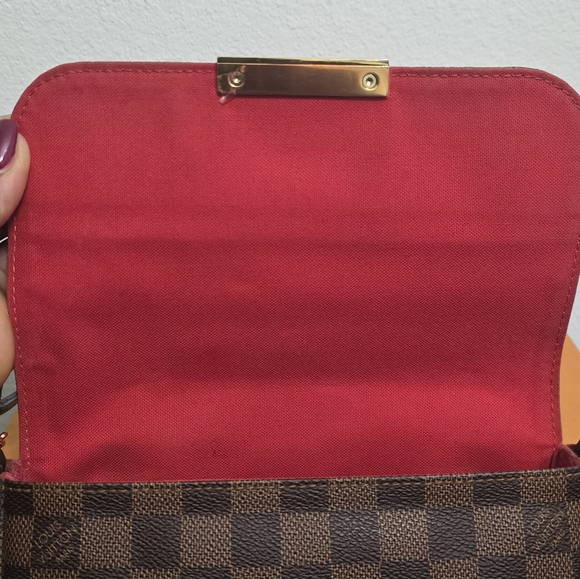 Louis Vuitton Favorite MM bag in Damier Ebene canvas.  - Picture 4 of 5